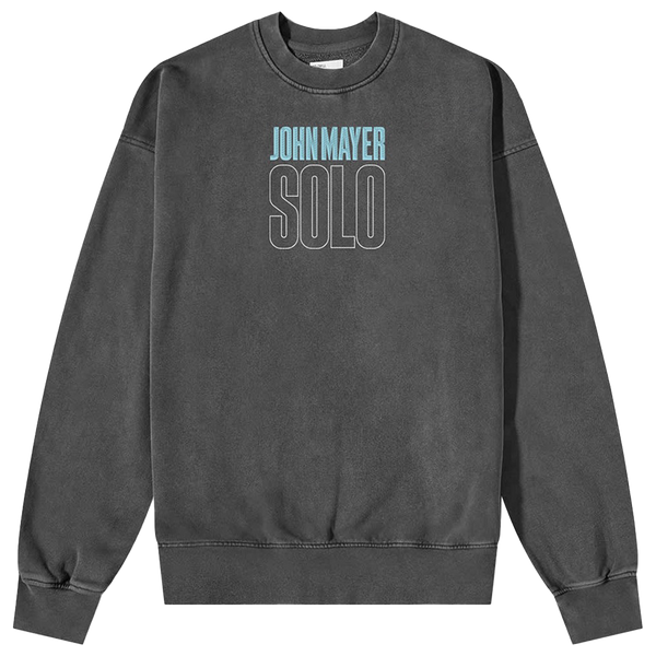 John Mayer Solo Tour Embroidered Crewneck Sweatshirt
